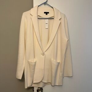 J. Crew Off-White Women's Cardigan Sweater